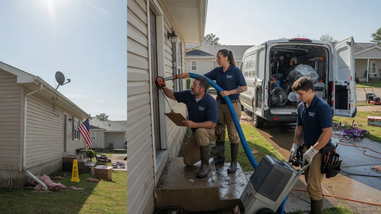 Ceiling Water Damage Restoration in Saint Paul, VA near me